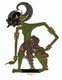 Indonesia: Figure of Bima / Bhima, wayang kulit ('shadow puppet') character from the ancient Hindu epic, Mahabharata